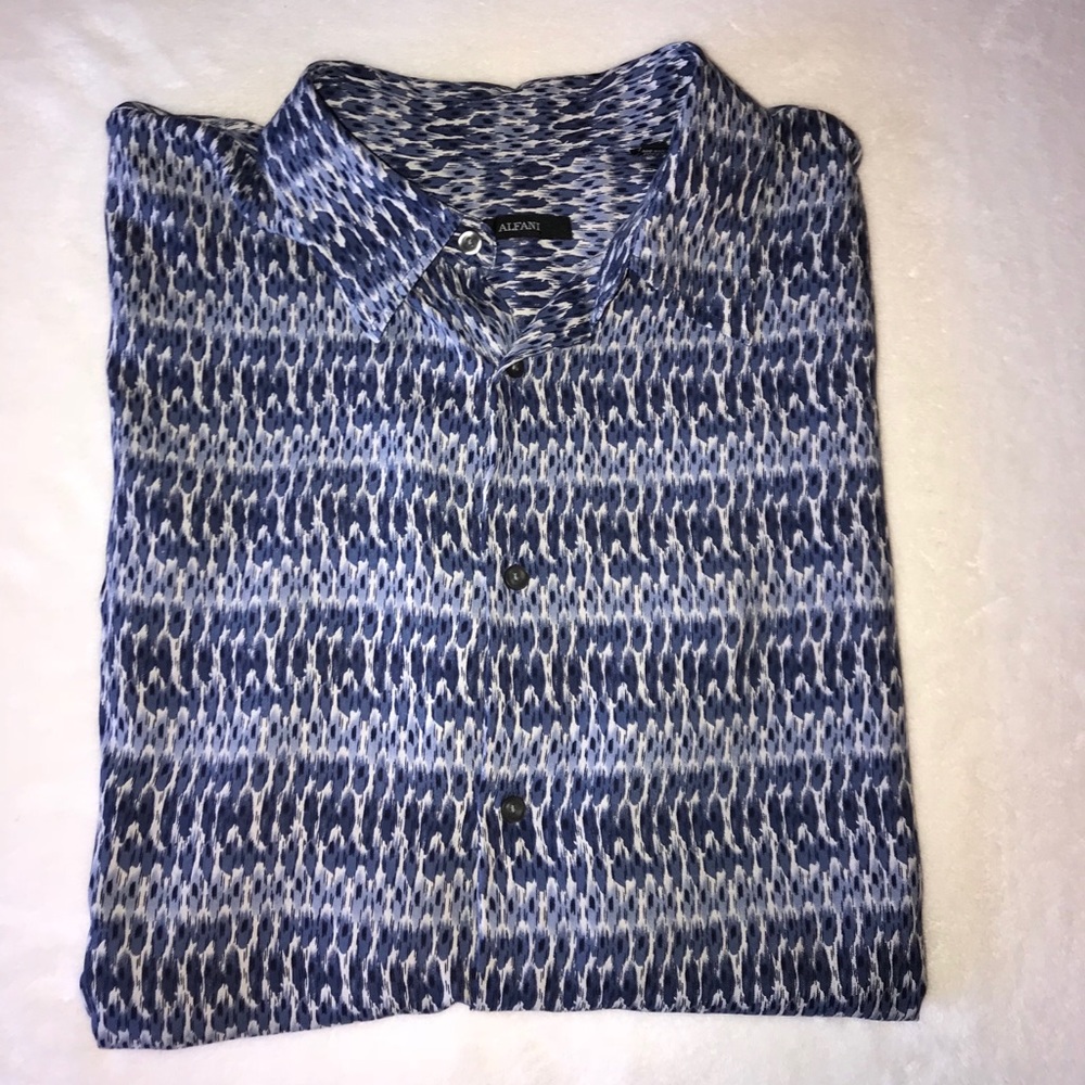 Alfani silk shirt